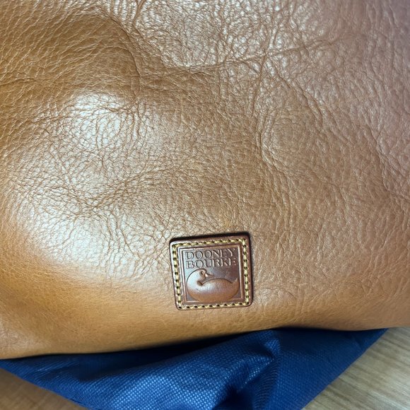 Dooney & Bourke Pebble Leather Twist Handle Shoulder Bag - Picture 3 of 8